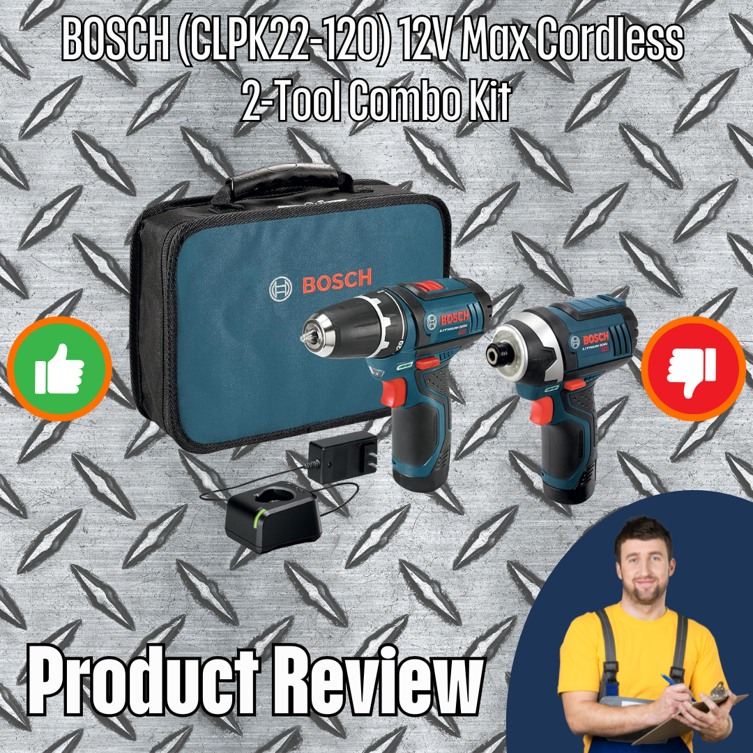 BOSCH CLPK22-120 12V Max Cordless 2-Tool Combo Kit