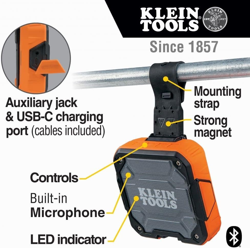 Klein Tools Speaker Bluetooth